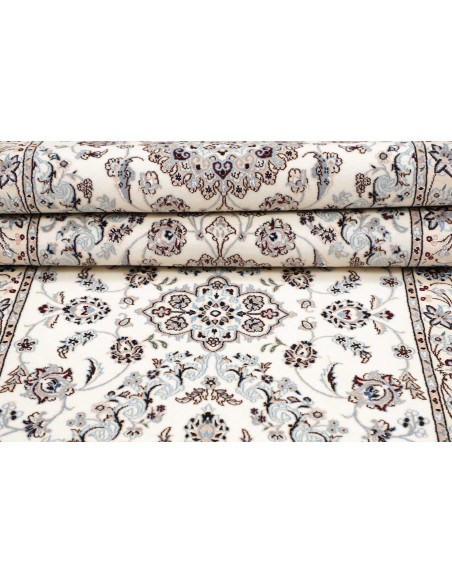 Nain 6la 86x540 Cm Nain 6la Persia Hand-carded Wool And Silk