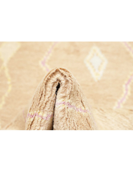 Rug Gabbeh Marrakech Pakistan 79x316 Light Beig