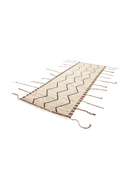 Tappeto Gabbeh Marrakech Pakistan 108x303 Crema