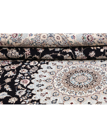 Nain 6la 213x314 Cm Nain 6la, Persia, Lana Cardata A Mano E