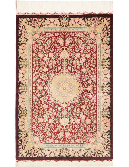 Ghom Silk 59x89 Cm Ghom Silk, Persia, 100% Silk,