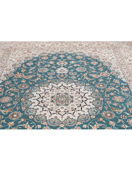 Nain 6la 208x304 Cm Nain 6la, Persia, Hand-carded Wool And