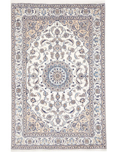 Rug Nain Kashmar Persia 195x296 Cream White Lig