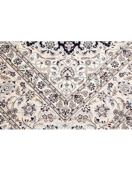 Nain 6la 211x317 Cm Nain 6la, Persia, Hand-carded Wool And