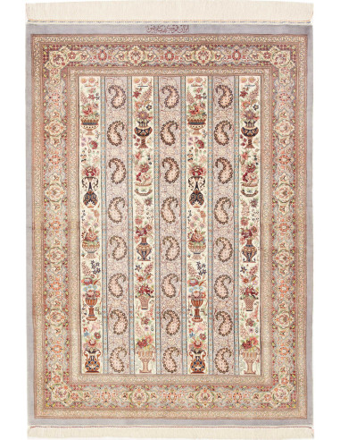 Ghom Seta 101x154 Cm Ghom Seta, Persia, 100% Seta ordito:
