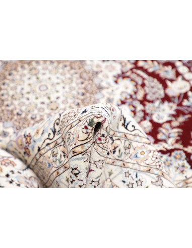 Nain 6la 200x307 Cm Nain 6la, Persia, Hand-carded Wool And