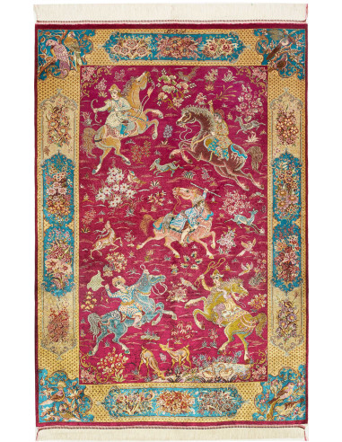 Ghom Silk 100x148 Cm Ghom Silk Persia 100% Silk