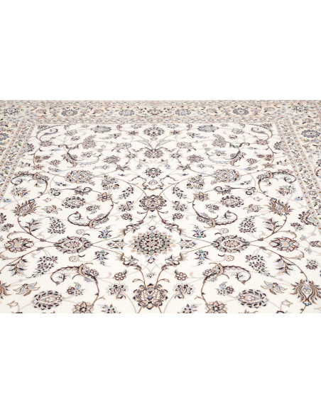 Nain 6la 205x302 Cm Nain 6la, Persia, Hand-carded Wool And