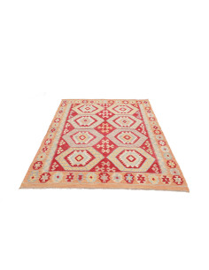 Kilim 142x200 Cm Kilim Afghanistan Hand-carded Wool 0.3 Cm 2
