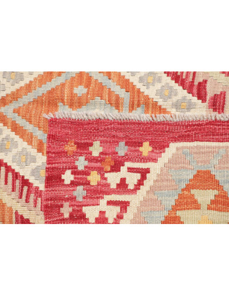 Kilim 155x206 Cm Kilim, Afghanistan, Lana Cardata A Mano