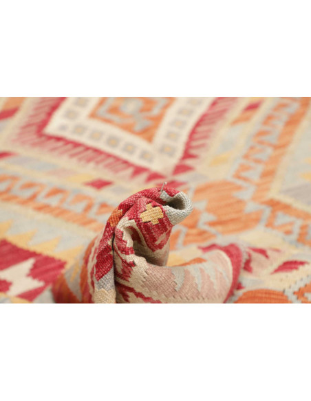 Kilim 155x206 Cm Kilim, Afghanistan, Lana Cardata A Mano