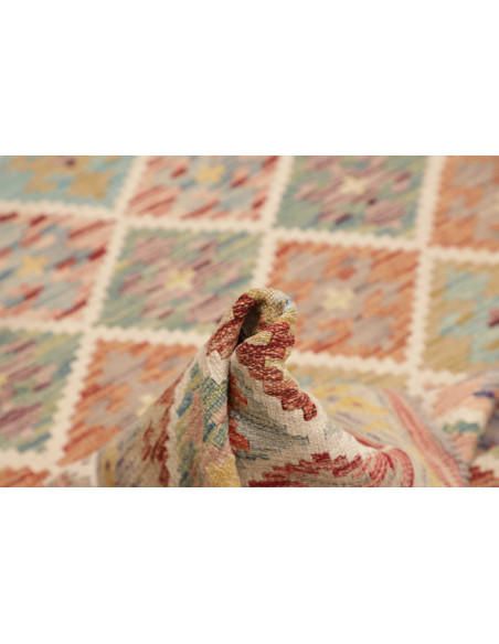 Kilim 148x202 Cm Kilim Afghanistan Hand-carded Wool Cotton