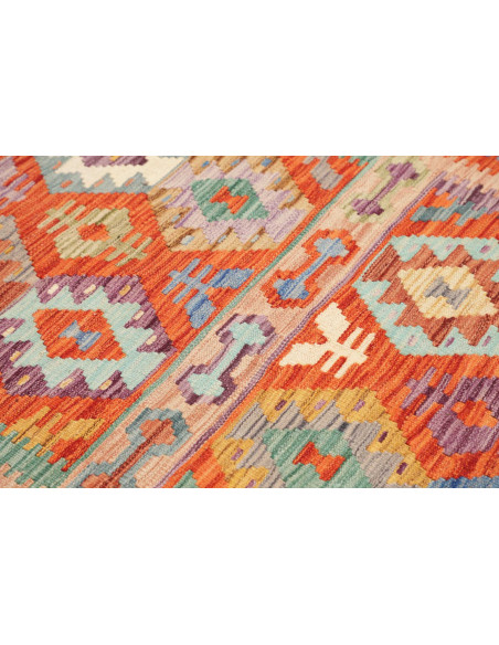 Kilim 148x197 Cm Kilim Afghanistan. Hand-carded Wool cotton