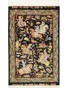 Ghom Silk 81x124 Cm Ghom Silk, Persia, 100% Silk,