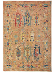 Tappeto Tribal Pakistan marrone 166x245