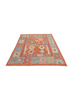 Kilim 146x201 Cm Kilim Afghanistan Lana Cardata A Mano 2