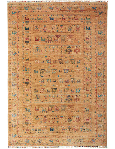 Tappeto Rubin Pakistan arancione marrone 168x243