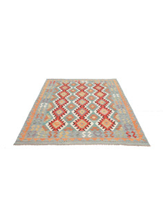 Kilim 148x193 Cm Kilim, Afghanistan, Hand-carded Wool 2