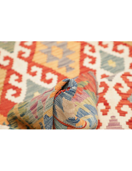 Kilim 153x202 Cm Kilim Afghanistan Hand-carded Wool Cotton