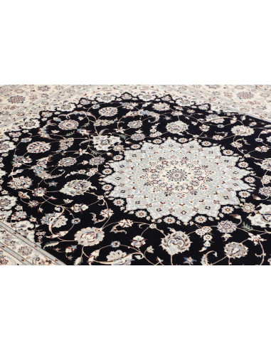 Nain 6la 202x255 Cm Nain 6la Persia Hand-carded Wool And