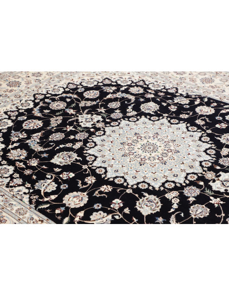 Nain 6la 202x255 Cm Nain 6la Persia Hand-carded Wool And