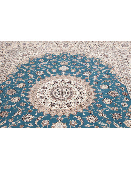 Nain 6la 213x255 Cm Nain 6la, Persia, Hand-carded Wool And