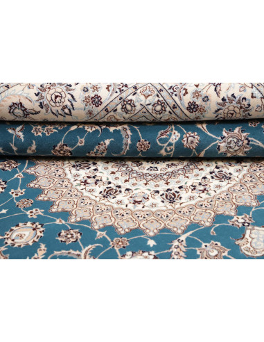 Nain 6la 213x255 Cm Nain 6la, Persia, Hand-carded Wool And