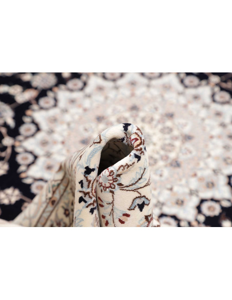 Nain 6la 205x261 Cm Nain 6la, Persia, Hand-carded Wool And