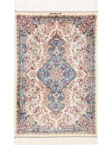 Ghom Silk 59x90 Cm Ghom Silk, Persia, 100% Silk, Warp: Silk,