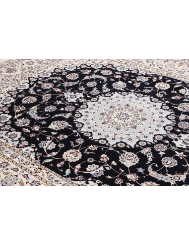 Nain 6la 208x270 Cm Nain 6la, Persia, Hand-carded Wool And
