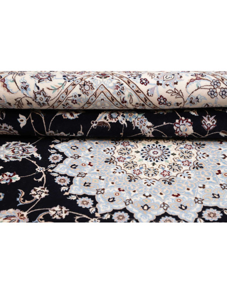 Nain 6la 208x270 Cm Nain 6la, Persia, Hand-carded Wool And