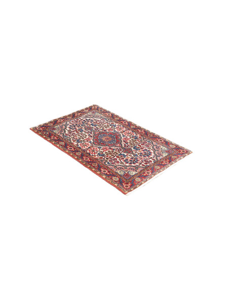 72x110 Cm Tappeto Persiano Classico Con Medaglione Centrale