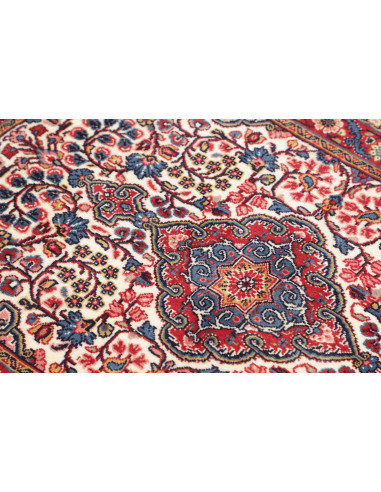 72x110 Cm Tappeto Persiano Classico Con Medaglione Centrale