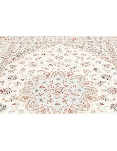 Nain 9la 196x300 Cm Nain 9la, Persia, Hand-carded Wool And