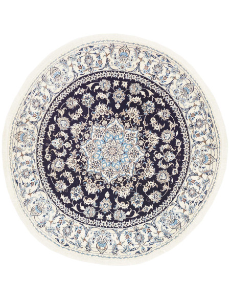 Nain Kashmar 203x210 Cm Nain Kashmar, Persia, Hand-carded