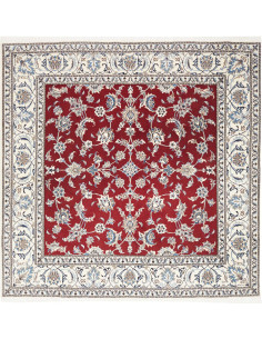 Nain Kashmar 203x206 Cm Nain Kashmar, Persia, Lana Cardata A