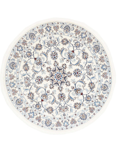Nain Kashmar 150x150 Cm Nain Kashmar, Persia, Lana Cardata A