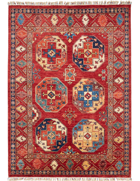 Rug Samarkand Pakistan brown orange 81x292