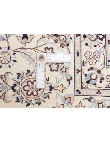Nain 6la 208x253 Cm Nain 6la, Persia, Hand-spun Wool And