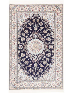 Nain 6la 102x164 Cm Nain 6la, Persia, Lana Cardata A Mano E