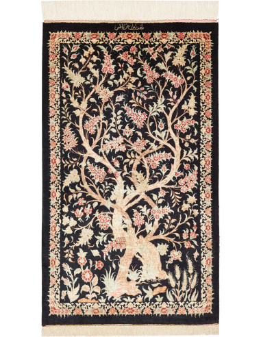 Ghom Seta 60x101 Cm Ghom Seta, Persia, 100% Seta,