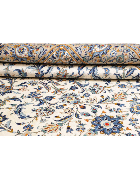 Kashan 306x430 Cm Kashan, Persia, Hand-carded Wool warp: