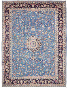 Kashan 296x395 Cm Kashan, Persia, Lana Cardata A Mano,