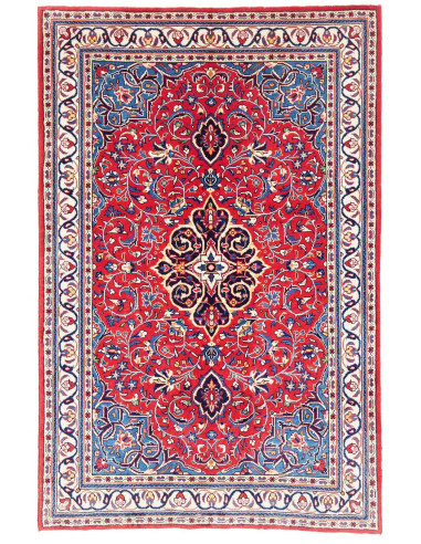 Sarough 105x160 Cm Sarough, Persia, Lana Cardata A Mano,