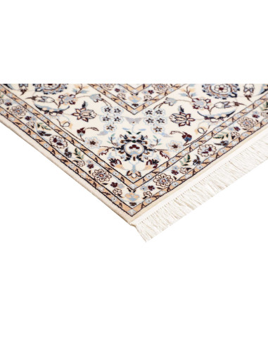 Nain 6la 204x205 Cm Nain 6la, Persia, Hand-carded Wool And