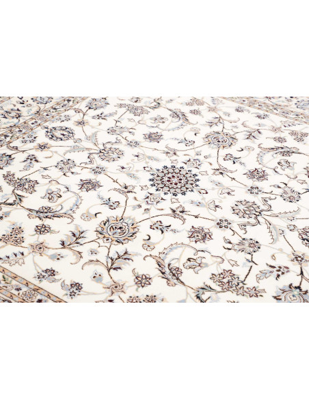 Nain 6la 204x205 Cm Nain 6la, Persia, Hand-carded Wool And