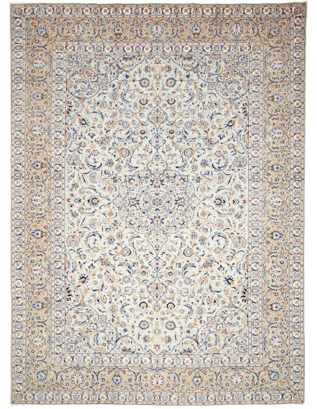 Kashan 283x380 Cm Kashan, Persia, Lana Cardata A Mano,