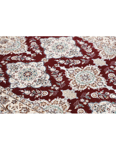Nain 6la 108x165 Cm Nain 6la Persia Lana Cardata A Mano E