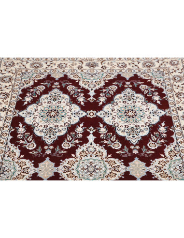 Nain 6la 108x165 Cm Nain 6la Persia Lana Cardata A Mano E