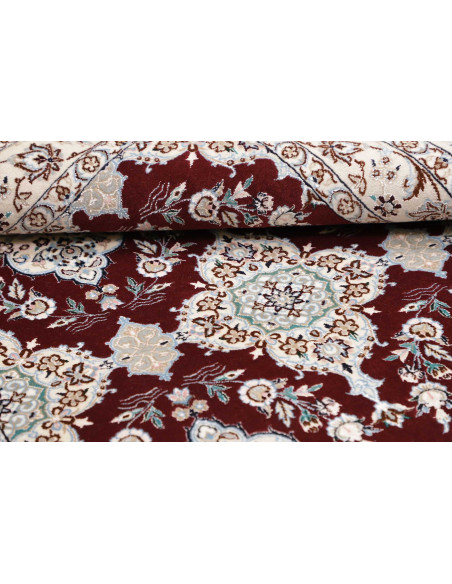 Nain 6la 108x165 Cm Nain 6la Persia Lana Cardata A Mano E